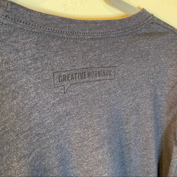CREATIVE MORNINGS Morning Person Graphic SS Tee XL - Picture 3 of 5